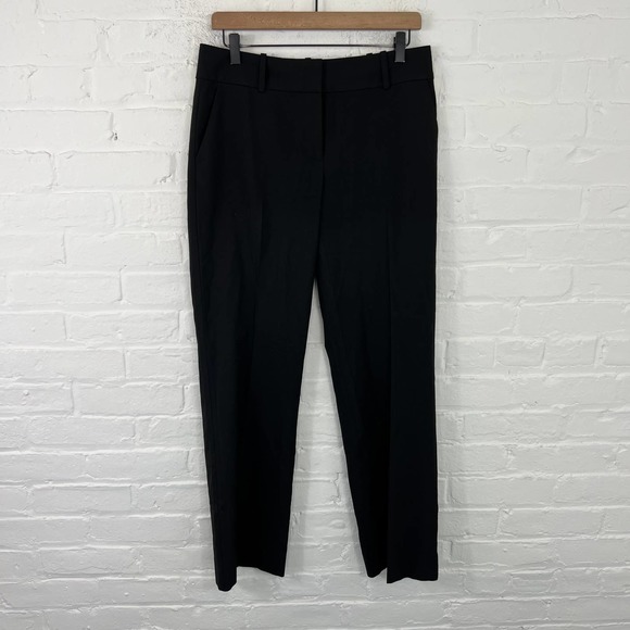 Ann Taylor Pants - Ann Taylor Women's The Sophia Straight Pant Black Stretch Classic Fit Size 6